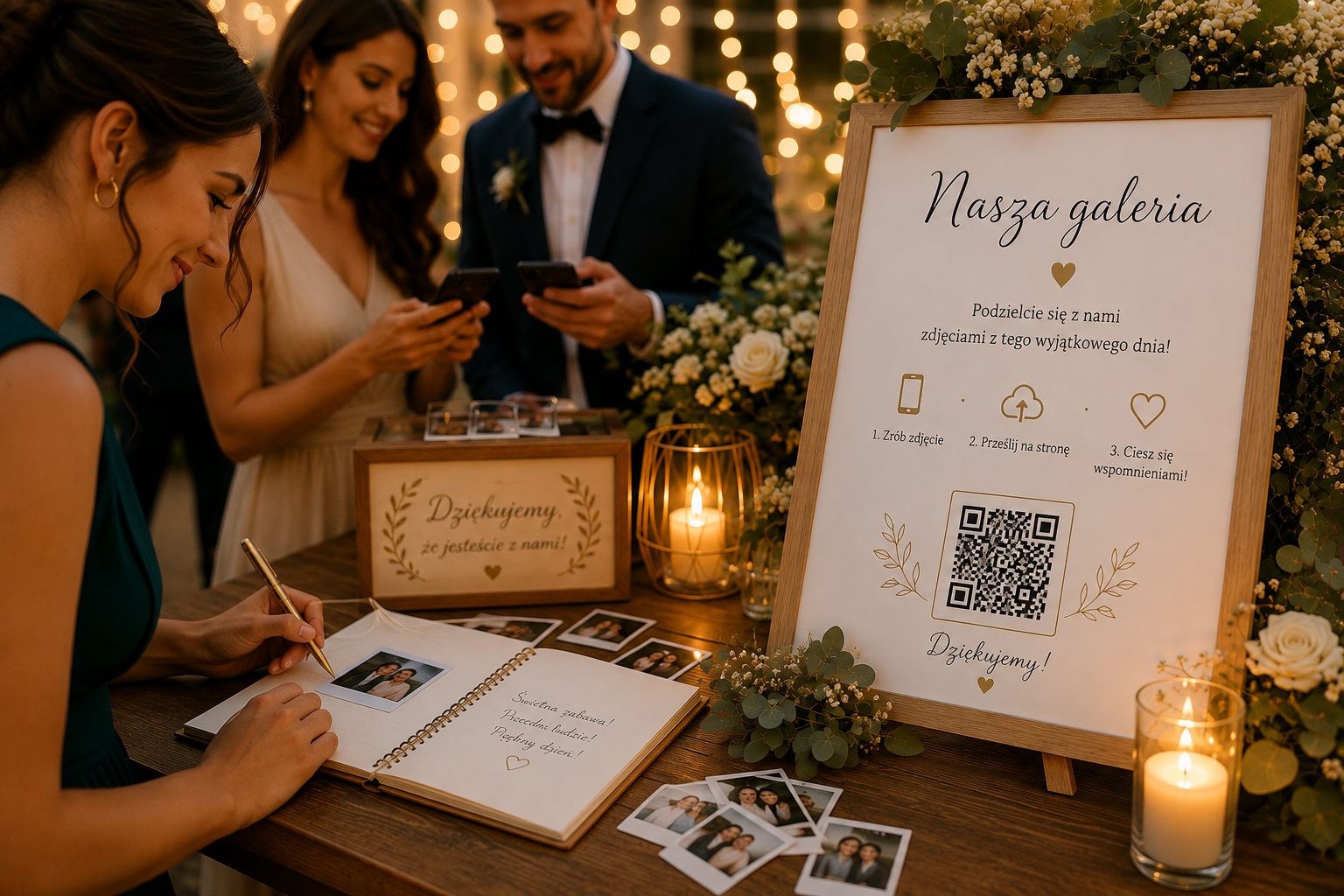 Galeria zdjęć z wesela online Weddinamo